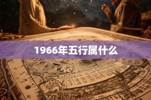 1966年五行属什么