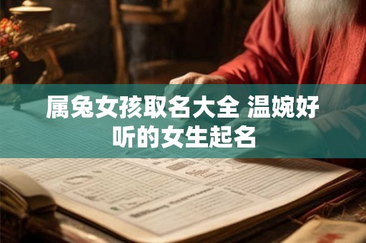 属兔女孩取名大全 温婉好听的女生起名