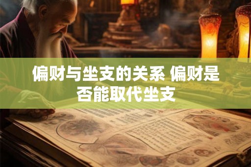 偏财与坐支的关系 偏财是否能取代坐支
