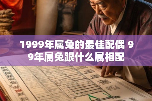 1999年属兔的最佳配偶 99年属兔跟什么属相配
