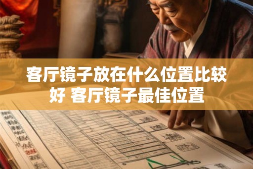 客厅镜子放在什么位置比较好 客厅镜子最佳位置