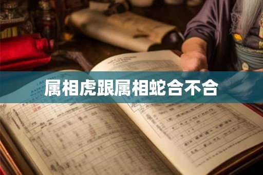 属相虎跟属相蛇合不合