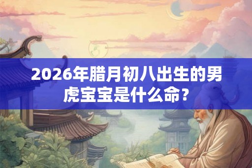 2026年腊月初八出生的男虎宝宝是什么命？