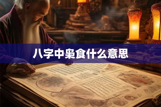 八字中枭食什么意思
