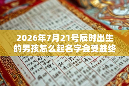 2026年7月21号辰时出生的男孩怎么起名字会受益终生