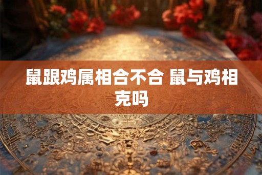 鼠跟鸡属相合不合 鼠与鸡相克吗 鼠跟鸡属相合不合 鼠与鸡相克吗