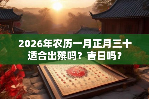 2026年农历一月正月三十适合出殡吗？吉日吗？