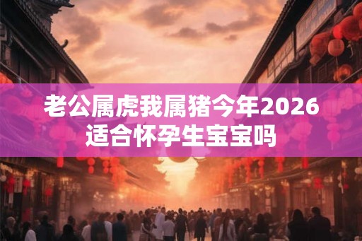 老公属虎我属猪今年2026适合怀孕生宝宝吗