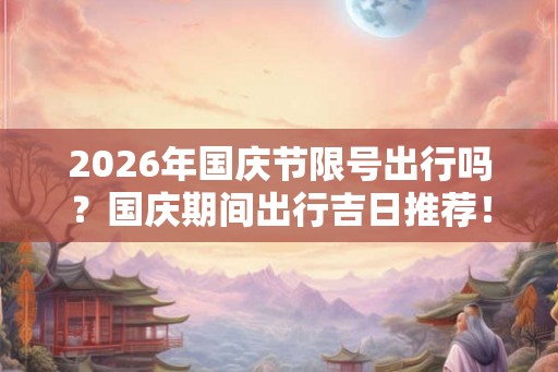 2026年国庆节限号出行吗？国庆期间出行吉日推荐！