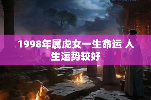 1998年属虎女一生命运 人生运势较好