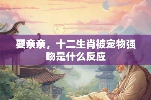 要亲亲,十二生肖被宠物强吻是什么反应 要亲亲,十二生肖被宠物强吻是什么反应