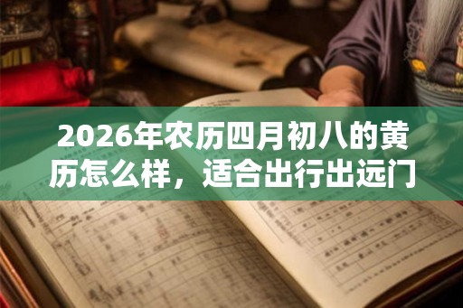 2026年农历四月初八的黄历怎么样,适合出行出远门吗? 2026年农历四月初八的黄历怎么样,适合出行出远门吗?