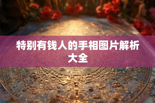 特别有钱人的手相图片解析大全