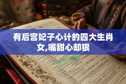 有后宫妃子心计的四大生肖女,嘴甜心却狠