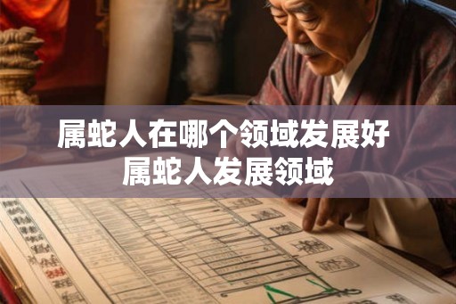 属蛇人在哪个领域发展好 属蛇人发展领域