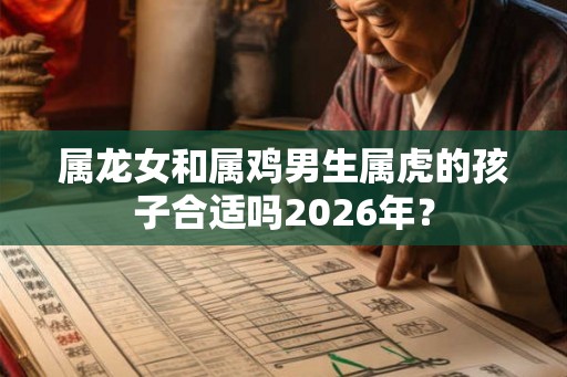 属龙女和属鸡男生属虎的孩子合适吗2026年？