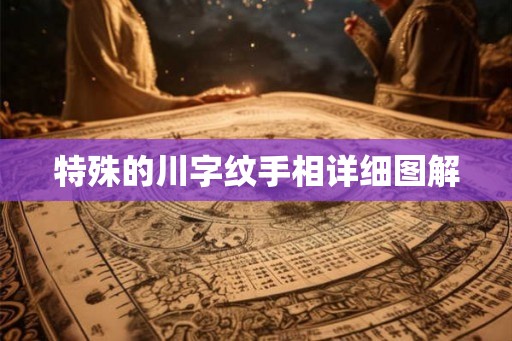 特殊的川字纹手相详细图解