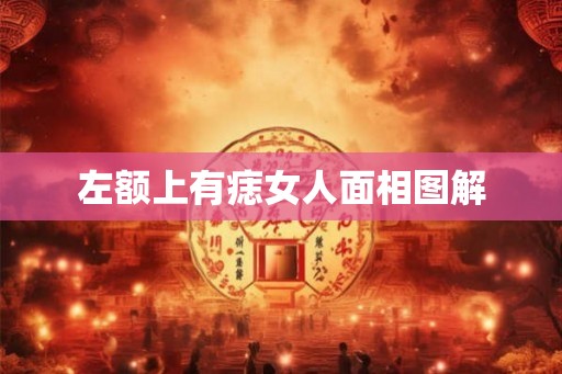 左额上有痣女人面相图解