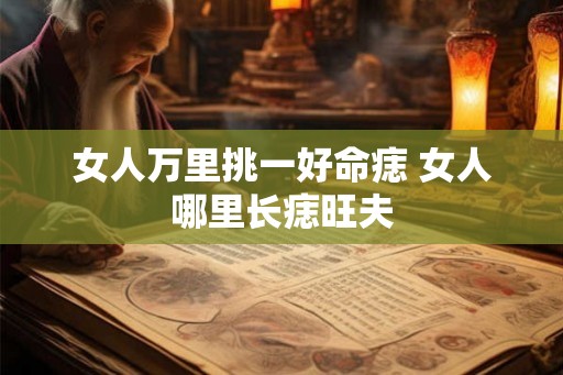 女人万里挑一好命痣 女人哪里长痣旺夫 女人万里挑一好命痣 女人哪里长痣旺夫