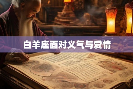 白羊座面对义气与爱情 白羊座面对义气与爱情