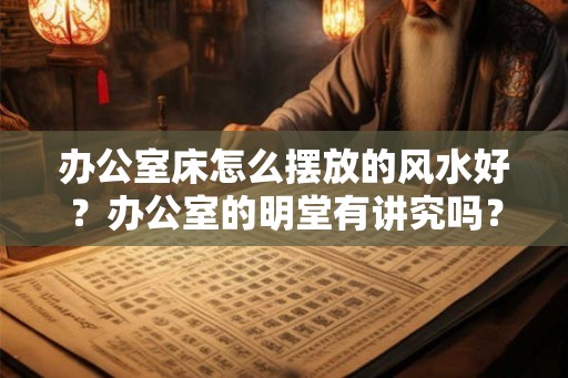 办公室床怎么摆放的风水好？办公室的明堂有讲究吗？