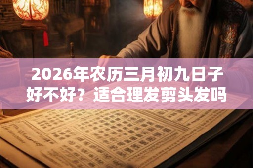 2026年农历三月初九日子好不好？适合理发剪头发吗？