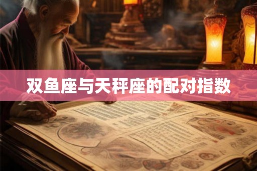 双鱼座与天秤座的配对指数 双鱼座与天秤座的配对指数