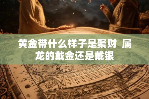 黄金带什么样子是聚财  属龙的戴金还是戴银