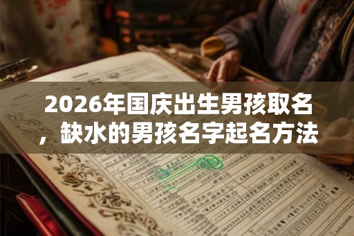 2026年国庆出生男孩取名，缺水的男孩名字起名方法有哪些？