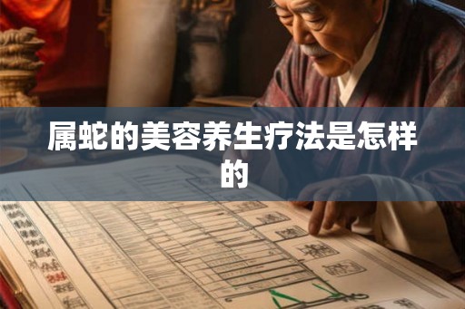 属蛇的美容养生疗法是怎样的 属蛇的美容养生疗法是怎样的