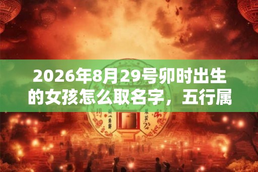 2026年8月29号卯时出生的女孩怎么取名字,五行属什么 2026年8月29号卯时出生的女孩怎么取名字,五行属什么
