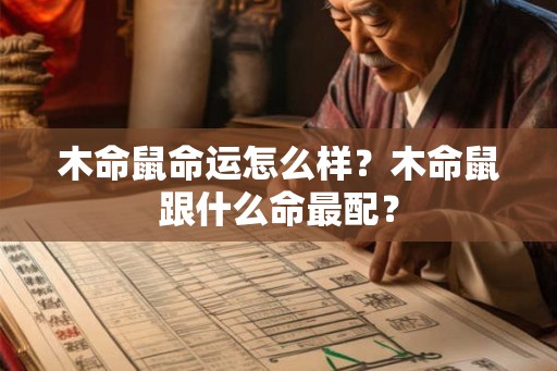 木命鼠命运怎么样？木命鼠跟什么命最配？
