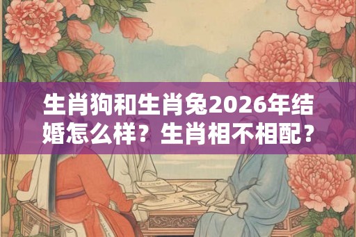 生肖狗和生肖兔2026年结婚怎么样？生肖相不相配？