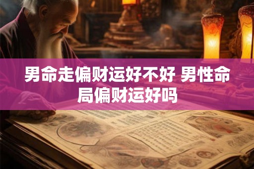 男命走偏财运好不好 男性命局偏财运好吗 男命走偏财运好不好 男性命局偏财运好吗
