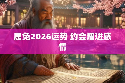 属兔2026运势 约会增进感情