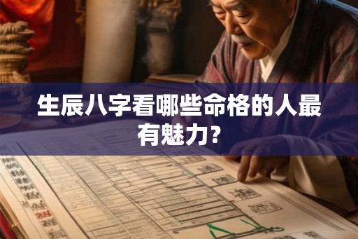 生辰八字看哪些命格的人最有魅力？