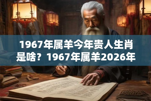 1967年属羊今年贵人生肖是啥？1967年属羊2026年运势如何？