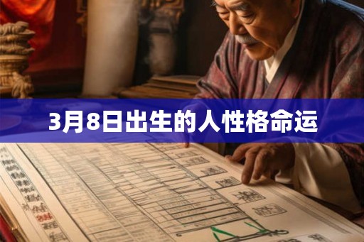 3月8日出生的人性格命运 3月8日出生的人性格命运