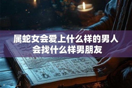 属蛇女会爱上什么样的男人 会找什么样男朋友