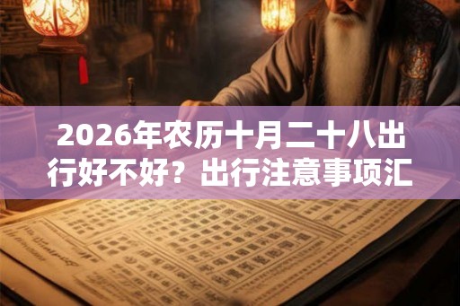 2026年农历十月二十八出行好不好？出行注意事项汇总