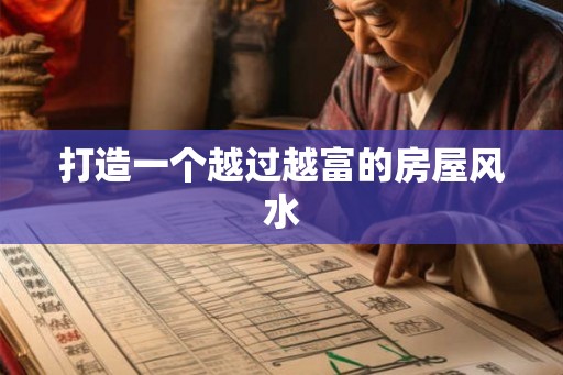 打造一个越过越富的房屋风水