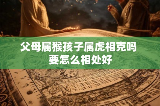 父母属猴孩子属虎相克吗 要怎么相处好