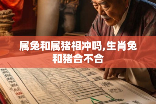 属兔和属猪相冲吗,生肖兔和猪合不合