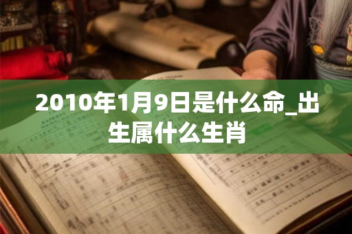 2010年1月9日是什么命_出生属什么生肖