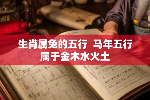 生肖属兔的五行  马年五行属于金木水火土