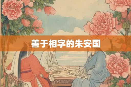 善于相字的朱安国