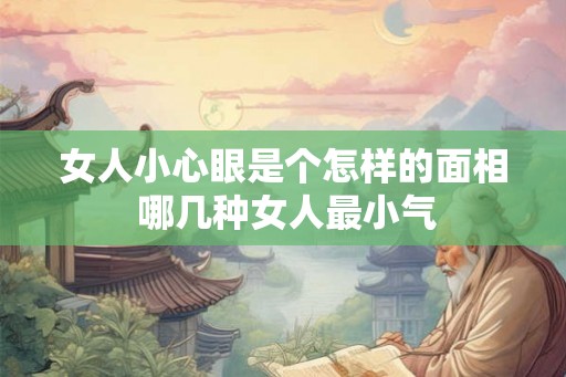 女人小心眼是个怎样的面相 哪几种女人最小气 女人小心眼是个怎样的面相 哪几种女人最小气