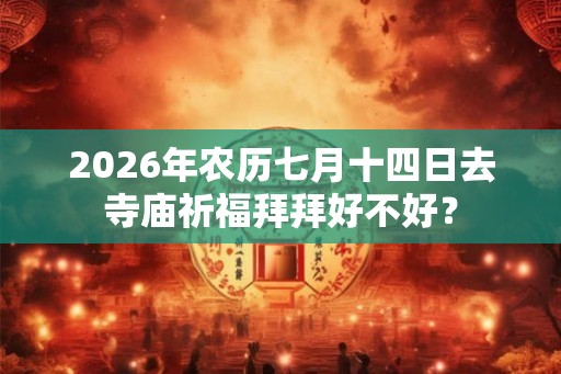 2026年农历七月十四日去寺庙祈福拜拜好不好? 2026年农历七月十四日去寺庙祈福拜拜好不好?
