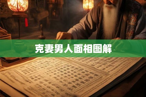 克妻男人面相图解