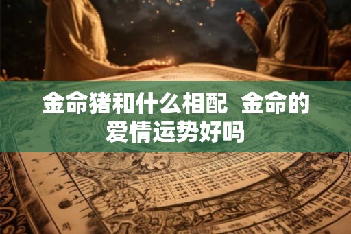 金命猪和什么相配  金命的爱情运势好吗